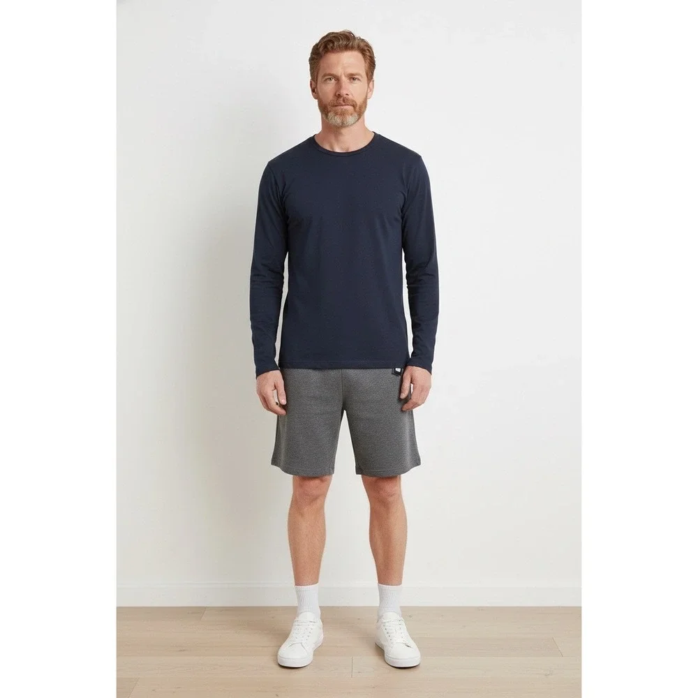Ideology Men's Active Athletic‎ Cotton Shorts, Charcoal Heather, Size L, NWT